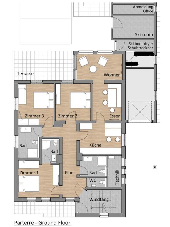 Haus Alton Lägenhet Fieberbrunn Exteriör bild